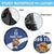 Custom Finland Football Lion Mascot Spare Tire Cover Huuhkajat with Finnish Folk Paterns