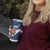 Custom Finland Football Lion Mascot Tumbler Cup Huuhkajat with Finnish Folk Paterns