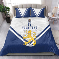 Custom Finland Ice Hockey We are Champions Bedding Set Sporty Style Come on Leijonat