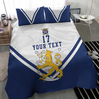 Custom Finland Ice Hockey We are Champions Bedding Set Sporty Style Come on Leijonat