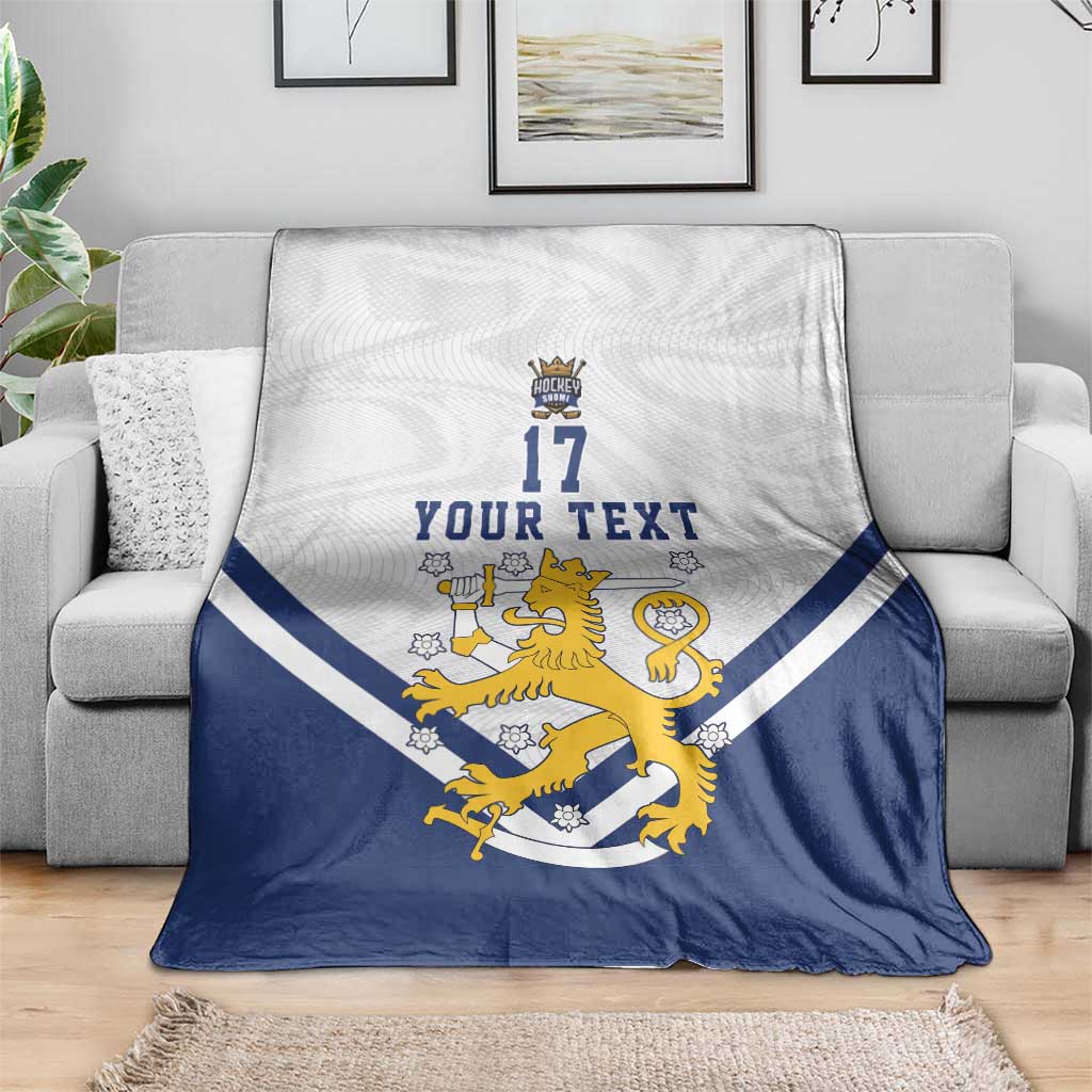 Custom Finland Ice Hockey We are Champions Blanket Sporty Style Come on Leijonat