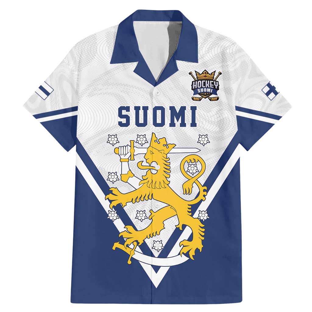 Custom Finland Ice Hockey We are Champions Family Matching Mermaid Dress and Hawaiian Shirt Sporty Style Come on Leijonat