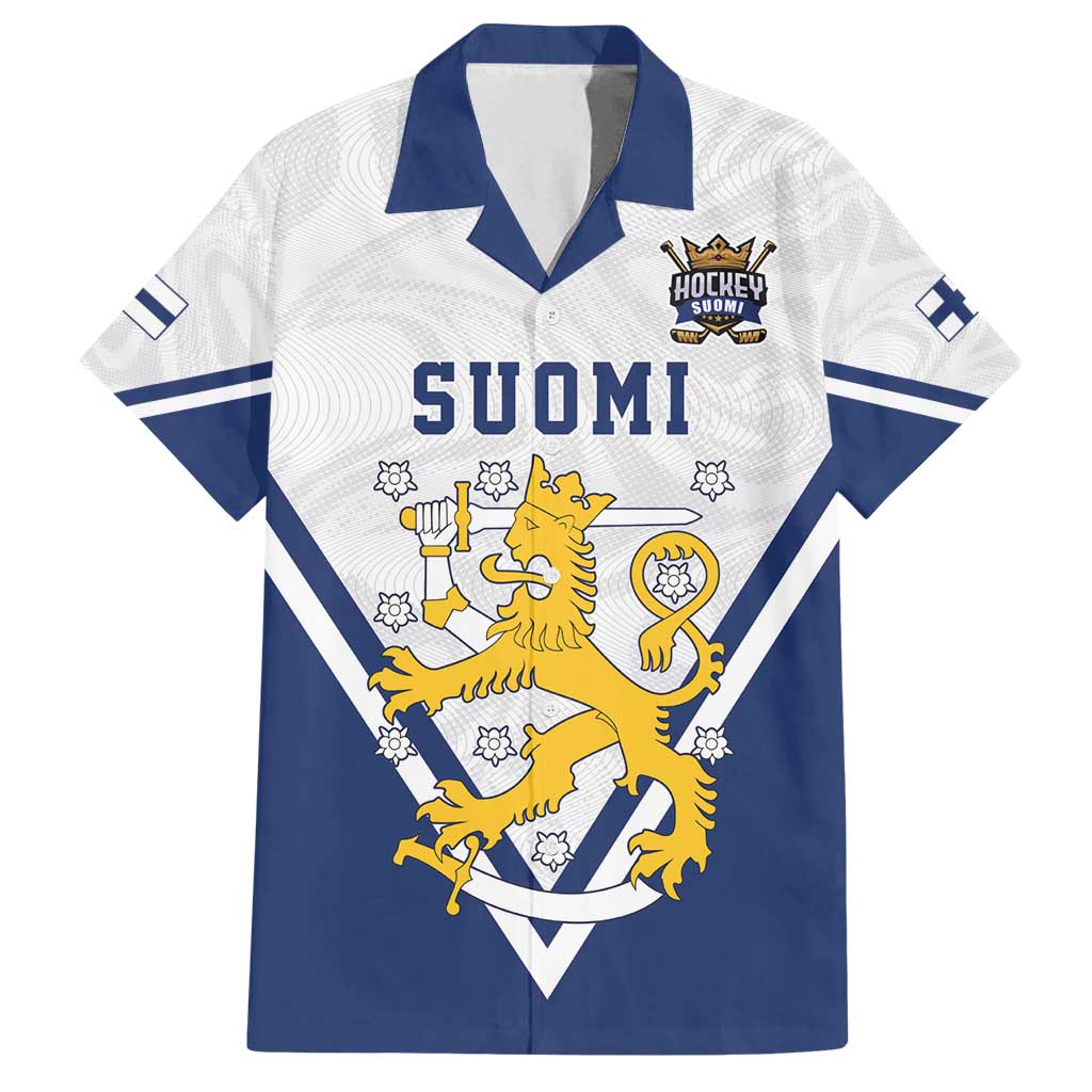 Custom Finland Ice Hockey We are Champions Family Matching Off Shoulder Maxi Dress and Hawaiian Shirt Sporty Style Come on Leijonat