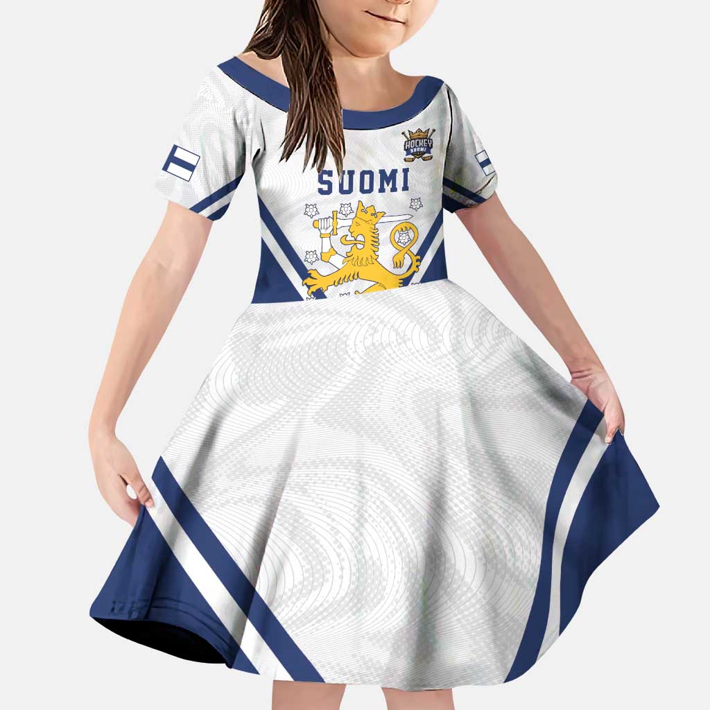 Custom Finland Ice Hockey We are Champions Family Matching Puletasi and Hawaiian Shirt Sporty Style Come on Leijonat