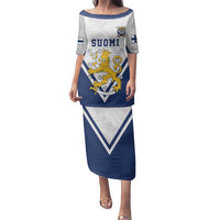 Custom Finland Ice Hockey We are Champions Family Matching Puletasi and Hawaiian Shirt Sporty Style Come on Leijonat