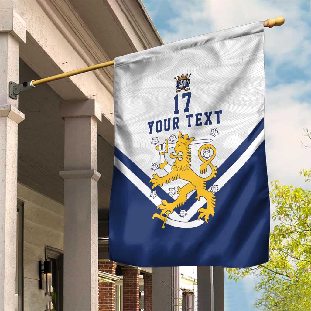 Custom Finland Ice Hockey We are Champions Garden Flag Sporty Style Come on Leijonat