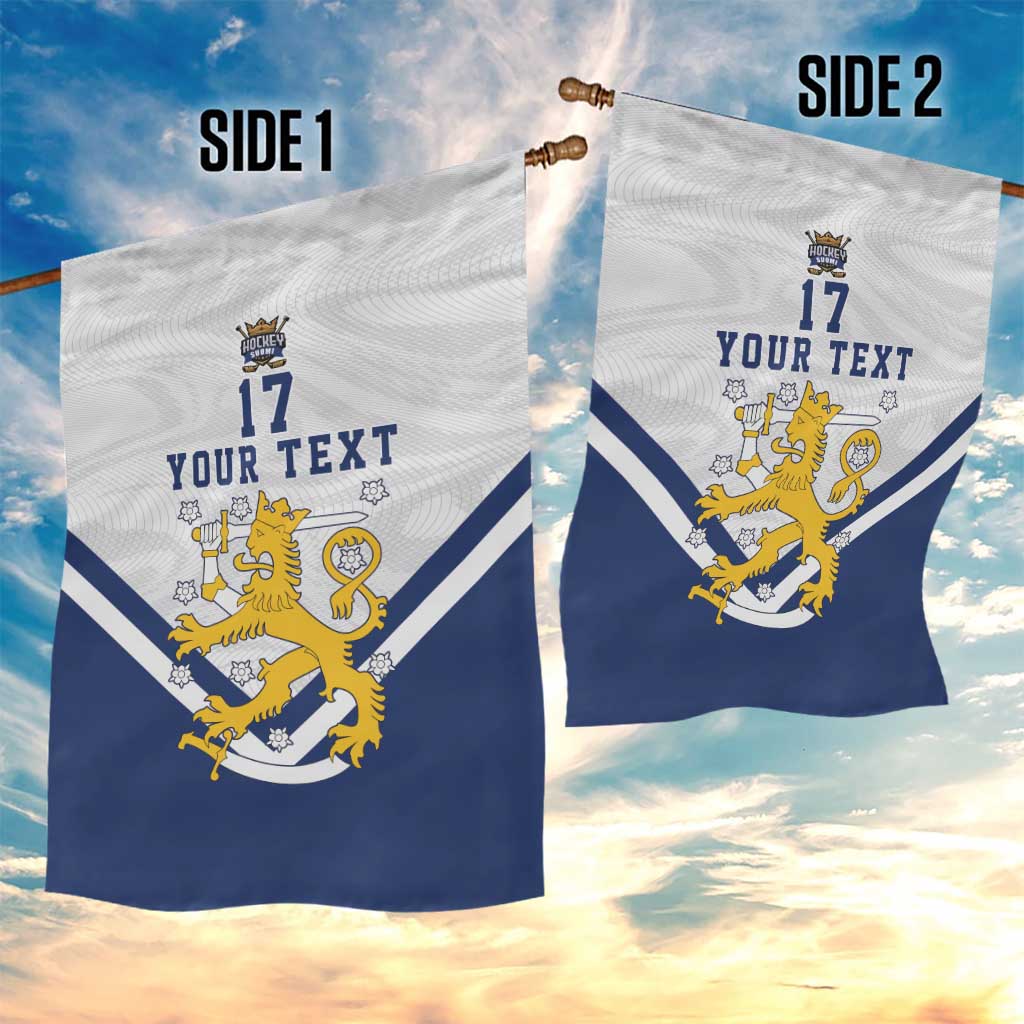 Custom Finland Ice Hockey We are Champions Garden Flag Sporty Style Come on Leijonat