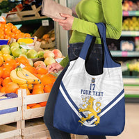 Custom Finland Ice Hockey We are Champions Grocery Bag Sporty Style Come on Leijonat