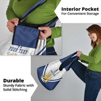 Custom Finland Ice Hockey We are Champions Grocery Bag Sporty Style Come on Leijonat