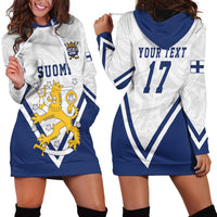 Custom Finland Ice Hockey We are Champions Hoodie Dress Sporty Style Come on Leijonat