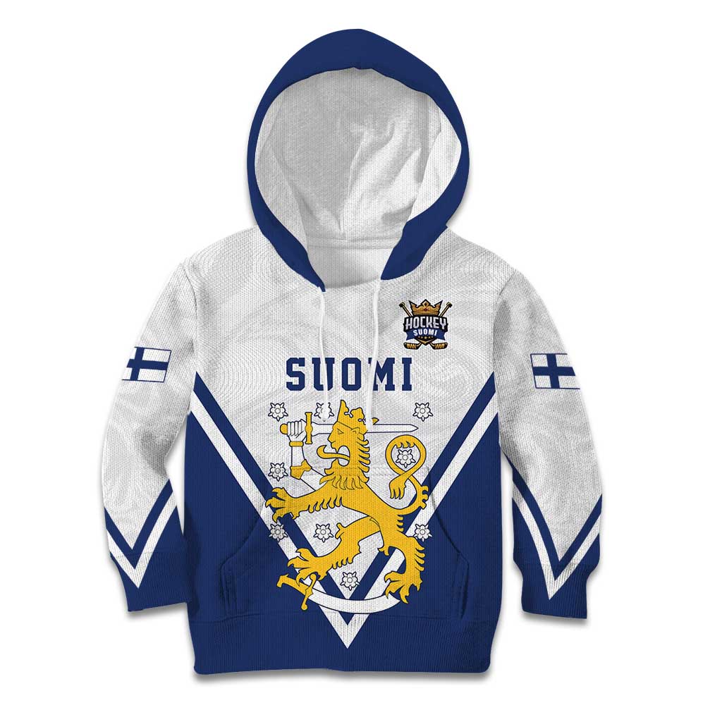 Custom Finland Ice Hockey We are Champions Kid Hoodie Sporty Style Come on Leijonat