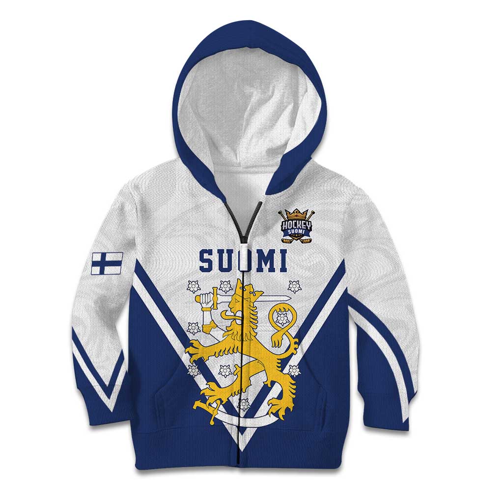 Custom Finland Ice Hockey We are Champions Kid Hoodie Sporty Style Come on Leijonat