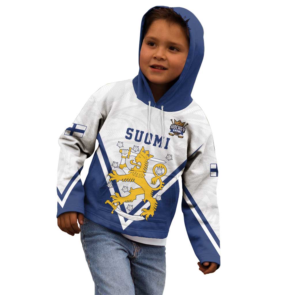 Custom Finland Ice Hockey We are Champions Kid Hoodie Sporty Style Come on Leijonat