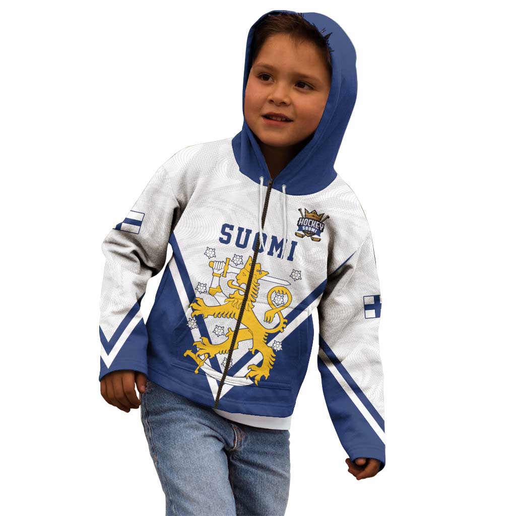 Custom Finland Ice Hockey We are Champions Kid Hoodie Sporty Style Come on Leijonat