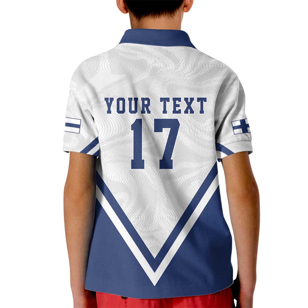 Custom Finland Ice Hockey We are Champions Kid Polo Shirt Sporty Style Come on Leijonat