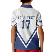 Custom Finland Ice Hockey We are Champions Kid Polo Shirt Sporty Style Come on Leijonat