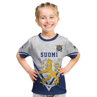 Custom Finland Ice Hockey We are Champions Kid T Shirt Sporty Style Come on Leijonat