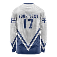 Custom Finland Ice Hockey We are Champions Long Sleeve Shirt Sporty Style Come on Leijonat