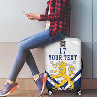 Custom Finland Ice Hockey We are Champions Luggage Cover Sporty Style Come on Leijonat