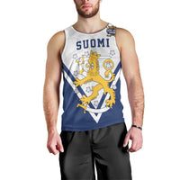Custom Finland Ice Hockey We are Champions Men Tank Top Sporty Style Come on Leijonat