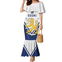 Custom Finland Ice Hockey We are Champions Mermaid Dress Sporty Style Come on Leijonat