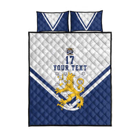 Custom Finland Ice Hockey We are Champions Quilt Bed Set Sporty Style Come on Leijonat