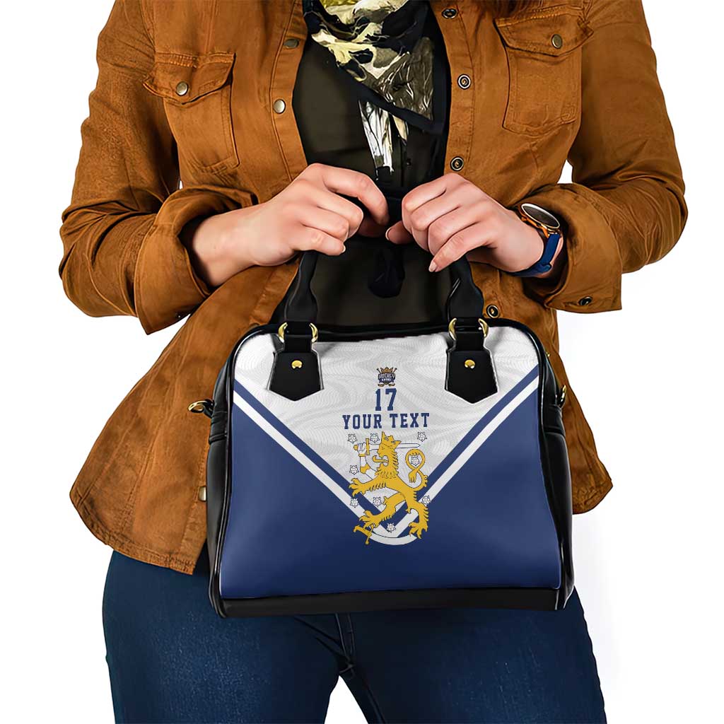 Custom Finland Ice Hockey We are Champions Shoulder Handbag Sporty Style Come on Leijonat