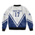 Custom Finland Ice Hockey We are Champions Sleeve Zip Bomber Jacket Sporty Style Come on Leijonat