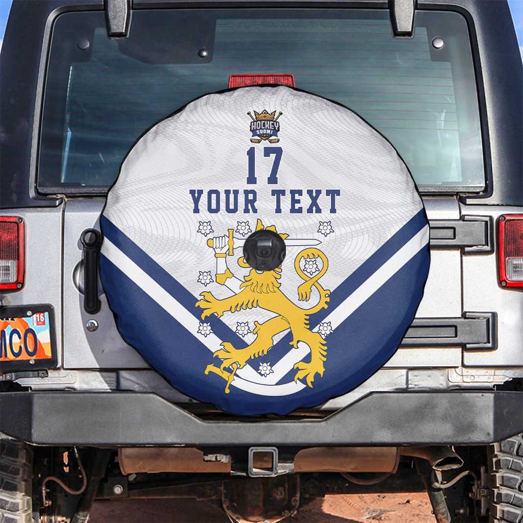 Custom Finland Ice Hockey We are Champions Spare Tire Cover Sporty Style Come on Leijonat