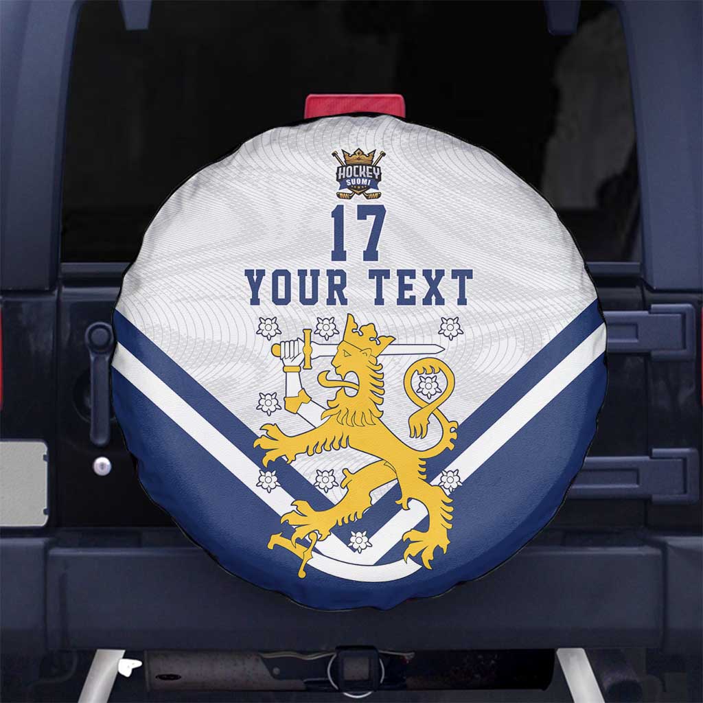 Custom Finland Ice Hockey We are Champions Spare Tire Cover Sporty Style Come on Leijonat