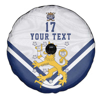 Custom Finland Ice Hockey We are Champions Spare Tire Cover Sporty Style Come on Leijonat