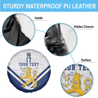 Custom Finland Ice Hockey We are Champions Spare Tire Cover Sporty Style Come on Leijonat