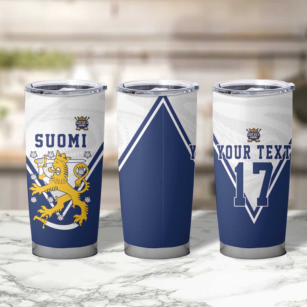 Custom Finland Ice Hockey We are Champions Tumbler Cup Sporty Style Come on Leijonat