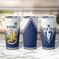 Custom Finland Ice Hockey We are Champions Tumbler Cup Sporty Style Come on Leijonat