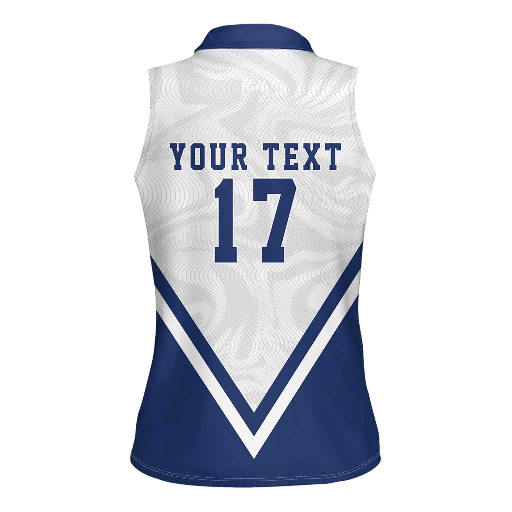 Custom Finland Ice Hockey We are Champions Women Sleeveless Polo Shirt Sporty Style Come on Leijonat