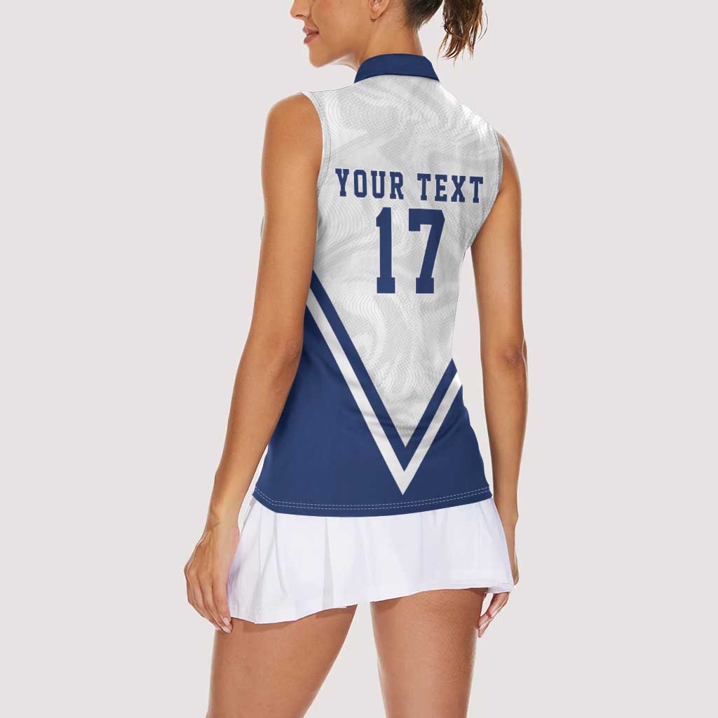 Custom Finland Ice Hockey We are Champions Women Sleeveless Polo Shirt Sporty Style Come on Leijonat