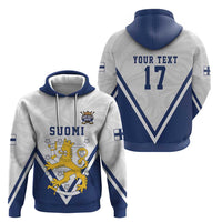 Custom Finland Ice Hockey We are Champions Zip Hoodie Sporty Style Come on Leijonat