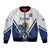 Custom Finland Ice Hockey Lion Mascot Bomber Jacket Sporty Style Come on Leijonat