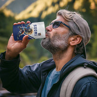 Custom Finland Ice Hockey Lion Mascot 4 in 1 Can Cooler Tumbler Sporty Style Come on Leijonat