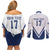 Custom Finland Ice Hockey Lion Mascot Couples Matching Off Shoulder Short Dress and Long Sleeve Button Shirt Sporty Style Come on Leijonat