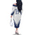 Custom Finland Ice Hockey Lion Mascot Family Matching Off The Shoulder Long Sleeve Dress and Hawaiian Shirt Sporty Style Come on Leijonat