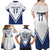 Custom Finland Ice Hockey Lion Mascot Family Matching Off Shoulder Maxi Dress and Hawaiian Shirt Sporty Style Come on Leijonat