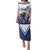 Custom Finland Ice Hockey Lion Mascot Family Matching Puletasi and Hawaiian Shirt Sporty Style Come on Leijonat