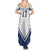 Custom Finland Ice Hockey Lion Mascot Family Matching Summer Maxi Dress and Hawaiian Shirt Sporty Style Come on Leijonat