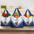 Custom Finland Ice Hockey Lion Mascot Grocery Bag Sporty Style Come on Leijonat