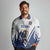 Custom Finland Ice Hockey Lion Mascot Long Sleeve Polo Shirt Sporty Style Come on Leijonat