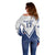 Custom Finland Ice Hockey Lion Mascot Off Shoulder Sweater Sporty Style Come on Leijonat