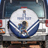 Custom Finland Ice Hockey Lion Mascot Spare Tire Cover Sporty Style Come on Leijonat