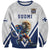 Custom Finland Ice Hockey Lion Mascot Sweatshirt Sporty Style Come on Leijonat