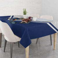 Custom Finland Ice Hockey Lion Mascot Tablecloth Sporty Style Come on Leijonat